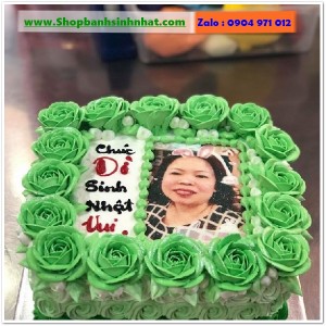 Bánh Sinh Nhật In Hình Ảnh - H675